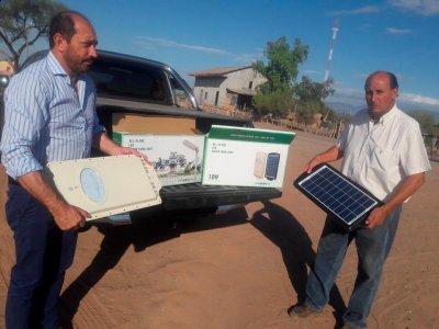 Más obras en Caucete: Luces inteligentes en San Expedito
