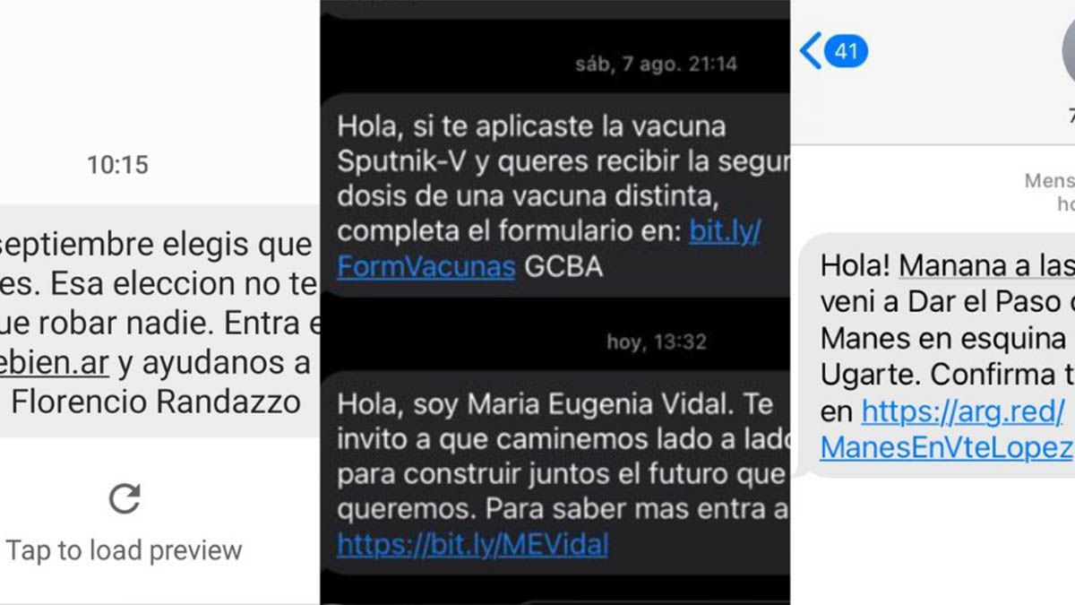 Publicidad electoral por SMS: por qué nos llegan mensajes de candidatos y por qué está mal