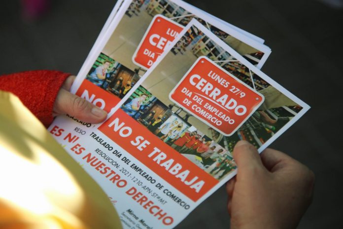 El lunes por el día del comerciante no habrá actividad comercial
