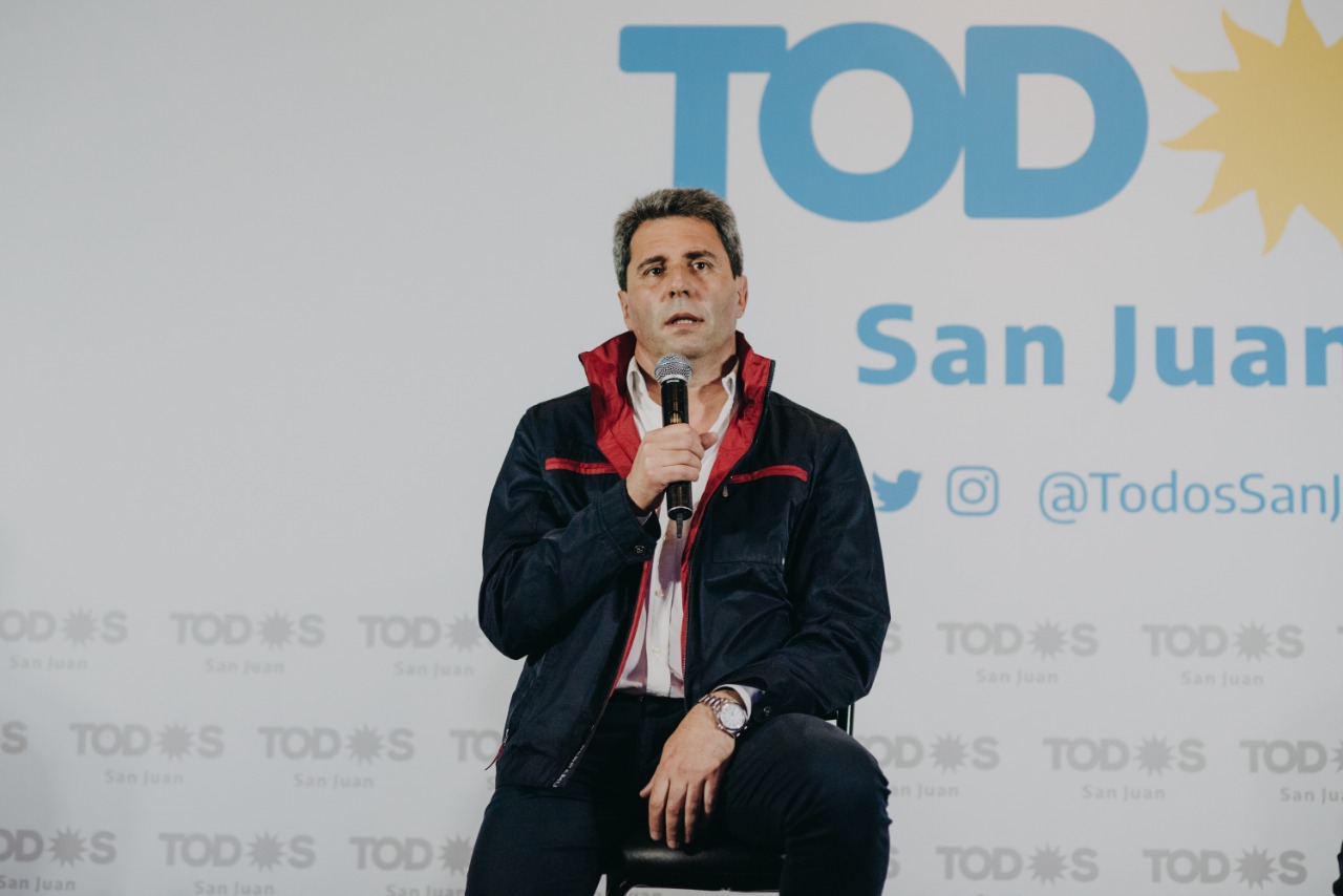 Sergio Uñac debatió los temas de interés de los empresarios y les pidió apoyo en las PASO