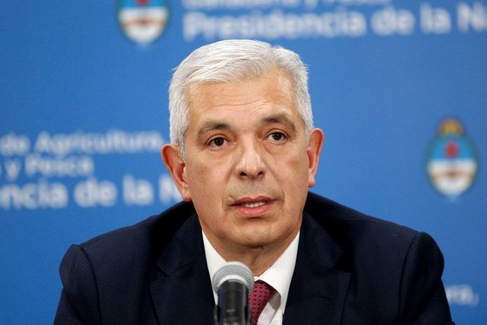 Llega a San Juan el ministro nacional de Agricultura, Ganadería y Pesca