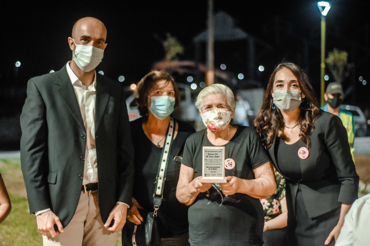 Caucete: inauguran playón deportivo en el B° Juan Jufre