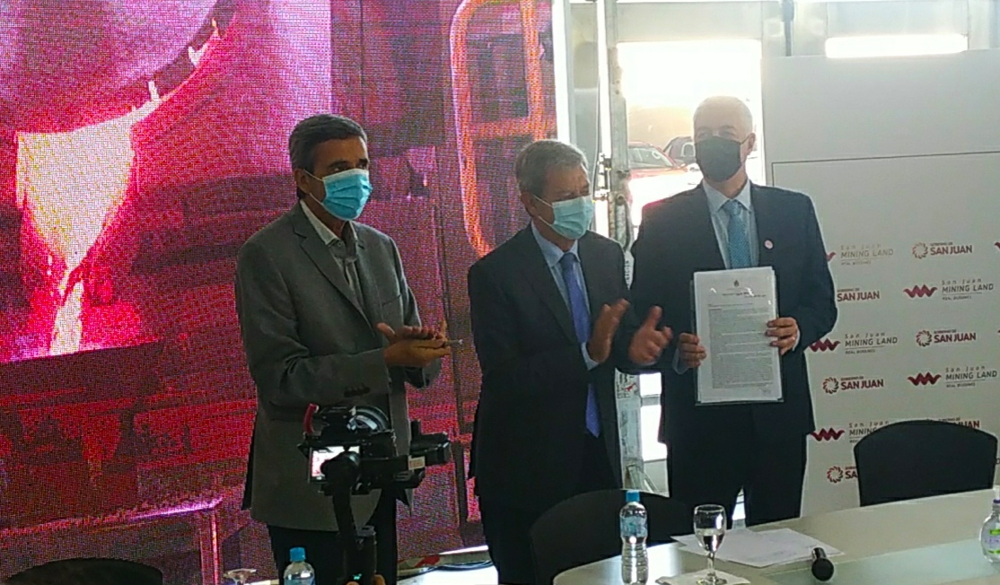 San Juan: se da inicio al nuevo proyecto minero Josemaría