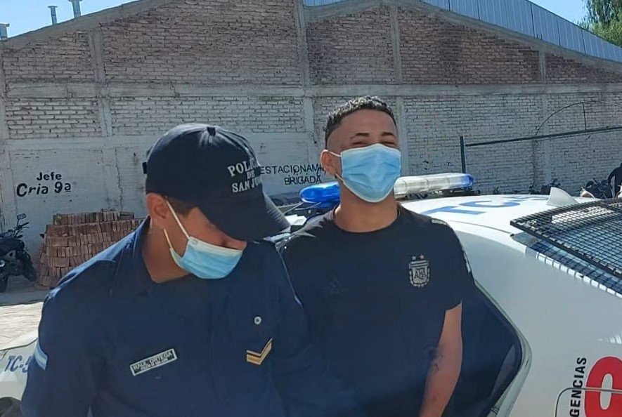 Caucete: detienen a un reconocido ladrón que en un día cometió una seguidilla de robos