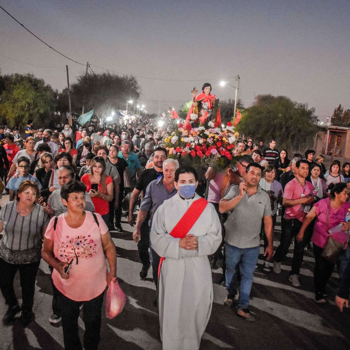 En Bermejo se vivió junto a una multitud de fieles el día de San Expedito
