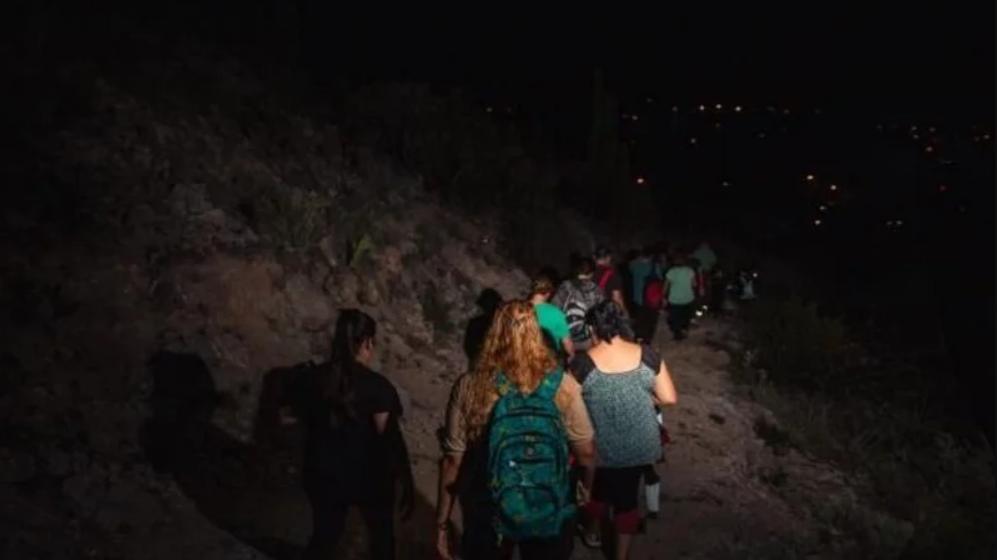 Rescataron a 25 personas que hacían trekking en Pie de Palo y no pudieron bajar