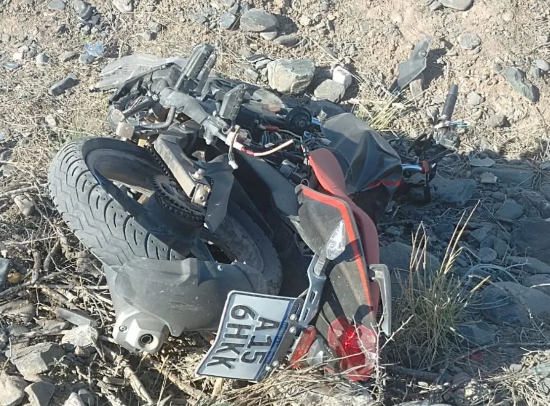 Caucete: un motociclista falleció al accidentarse antes de la Difunta Correa