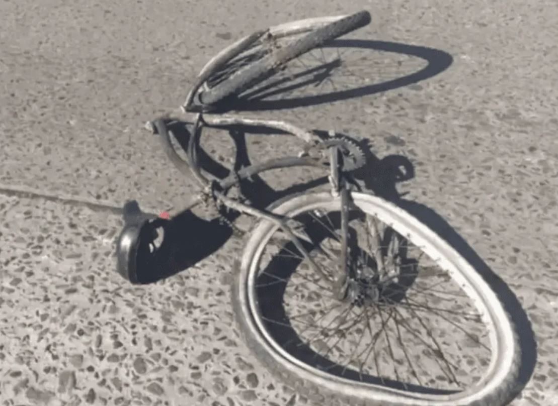 Caucete: un ciclista de 67 años falleció luego de ser impactado desde atrás por un auto