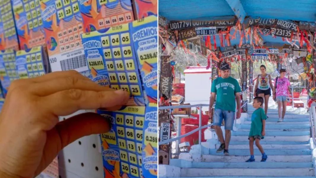 Un devoto de la Difunta Correa ganó el Telekino y donó una tonelada de alimentos