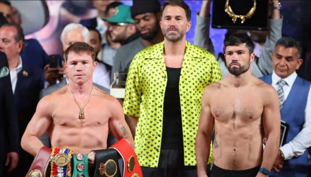 Esta noche un gran combate, pelea Canelo Álvarez vs. John Ryder