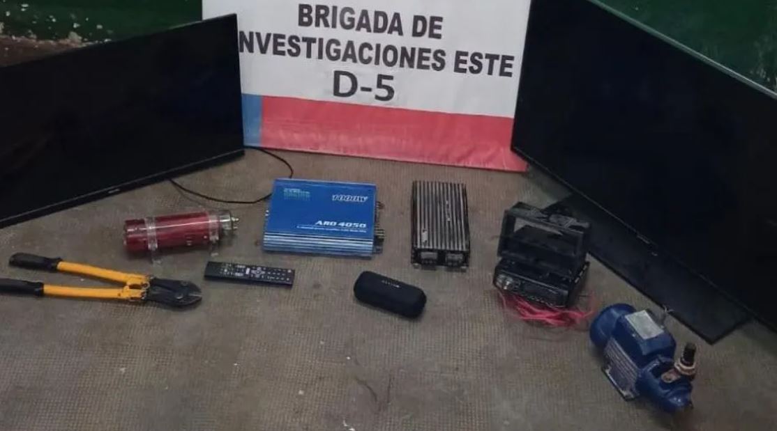 Caucete: incautan elementos que habían sido robado