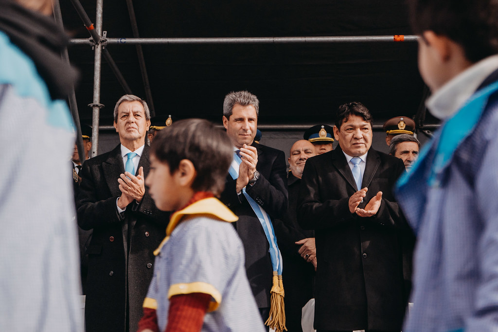 El gobernador Uñac participó de los actos de 207º aniversario de la Independencia Argentina, en Zonda