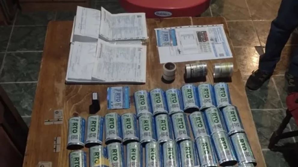 Caucete: lo detuvieron por vender obleas de GNC y RTO falsas