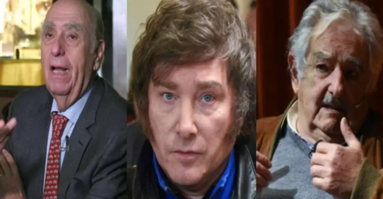 Expresidentes uruguayos contra Javier Milei: «Ni borracho alguien puede decir tamañas cosas»
