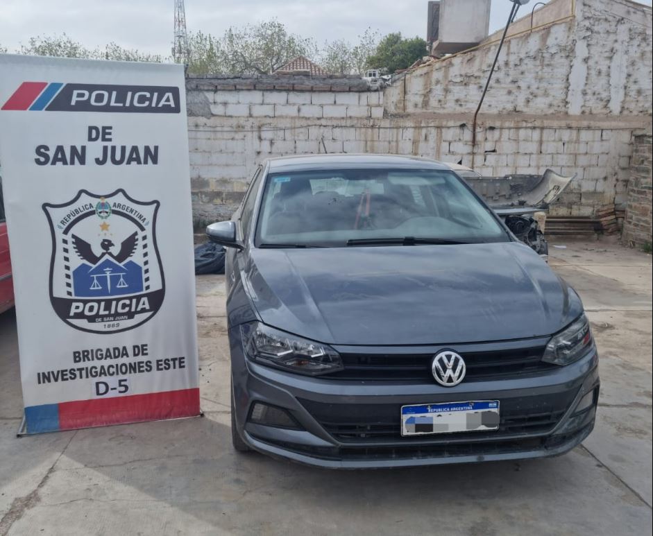 Caucete: gracias a las cámaras de seguridad, detuvieron a un «roba ruedas»