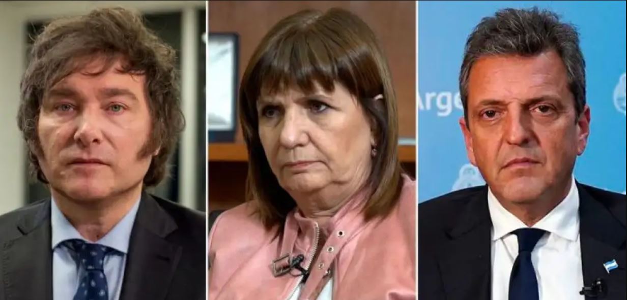 Encuesta: Milei le sacaría 10 puntos de ventaja a Bullrich y habría balotaje con Massa
