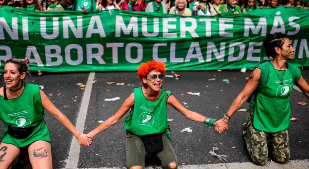 San Juan marcha en defensa del aborto legal, seguro y gratuito