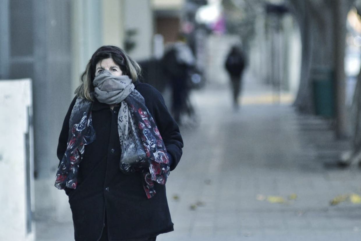 San Juan, alcanzada por una nueva masa de aire polar que podría traer heladas tardías