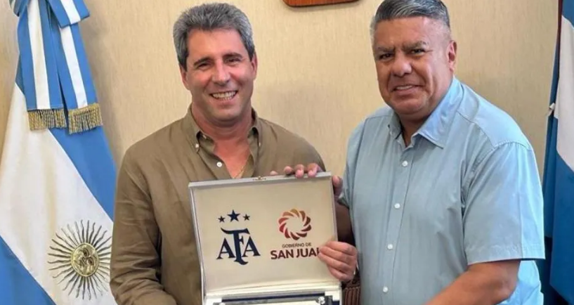 Uñac pasará a ser parte del Comité Ejecutivo de AFA: «Me lo confirmó Claudio Tapia»