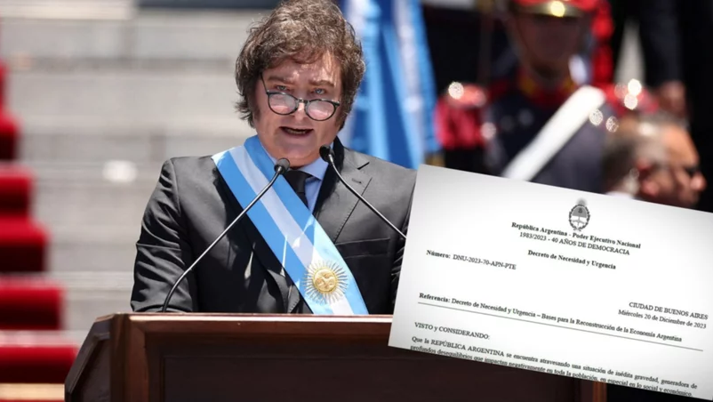 El DNU de Javier Milei ya se encuentra vigente: qué cambios se aplican desde hoy