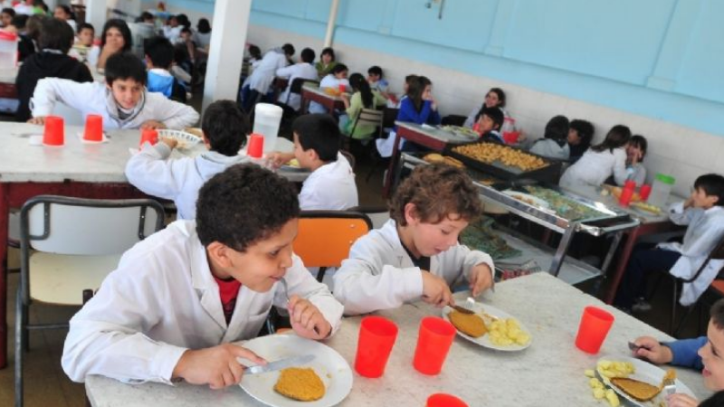 La concurrencia a los comedores escolares en San Juan aumentó en los últimos años