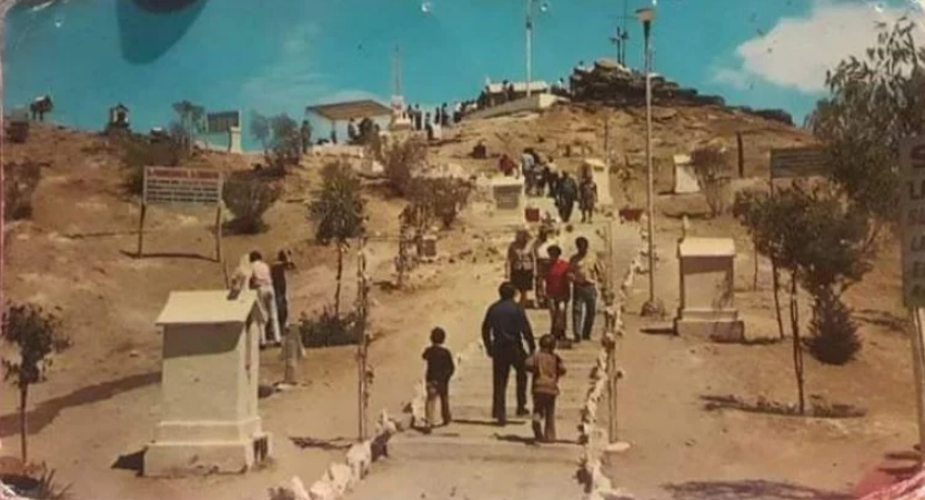 Caucete: Se viralizó una histórica foto del paraje Difunta Correa y sorprendió a todos