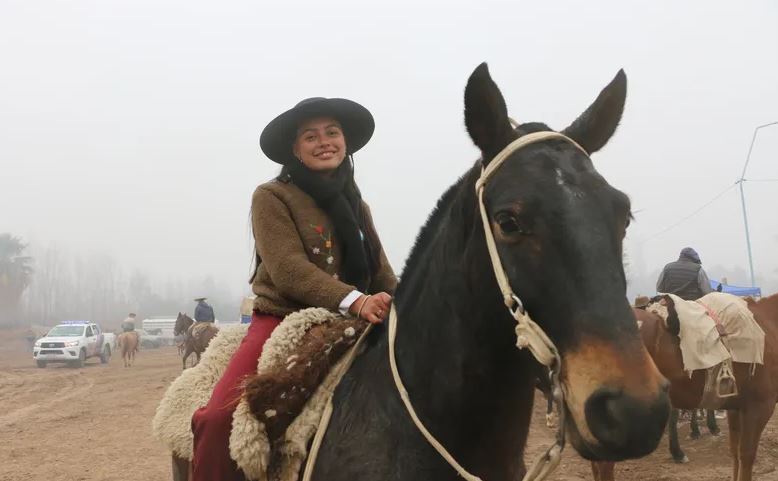 La joven jinete caucetera que es sensación a nivel provincial