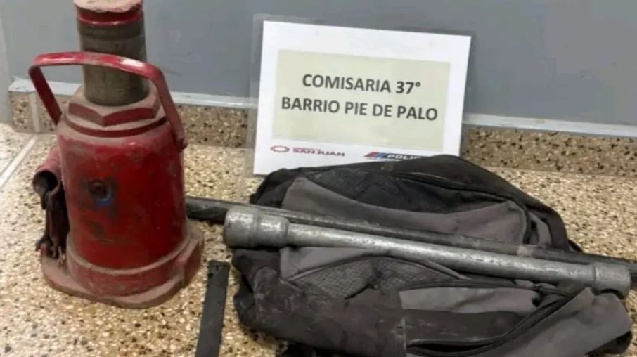Caucete: en un allanamiento se recuperaron elementos robados