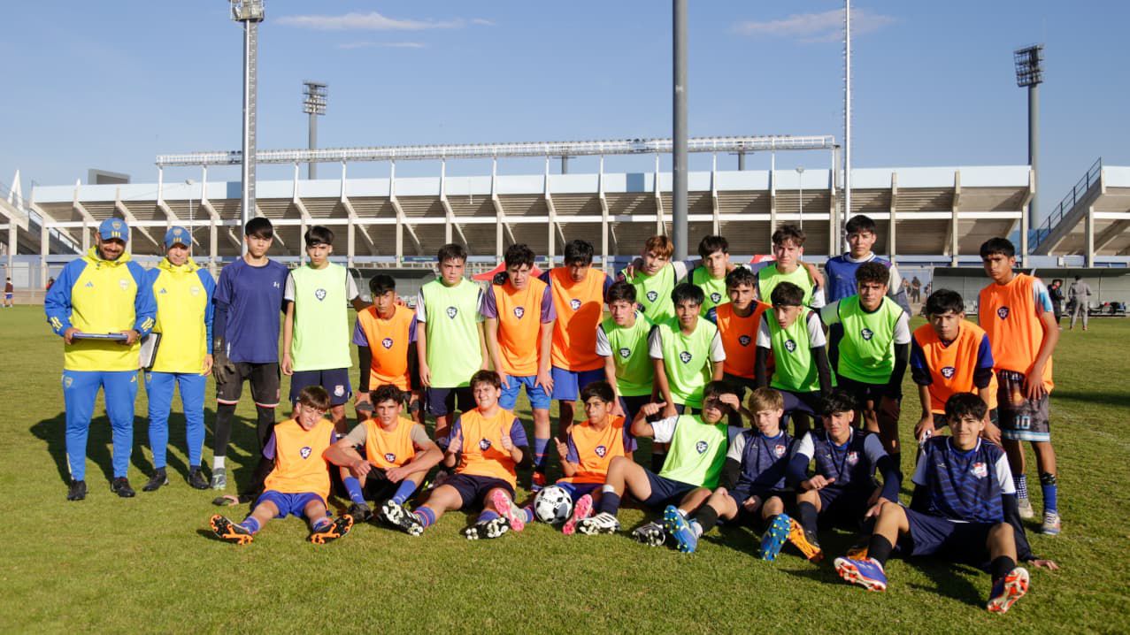 Boca Juniors inició pruebas a juveniles sanjuaninos en el Bicentenario