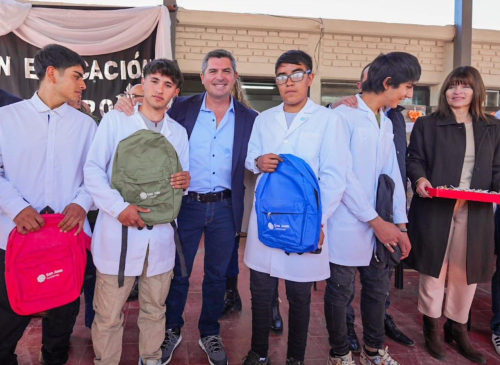 Más de 50 escuelas rurales en San Juan accederán al secundario completo