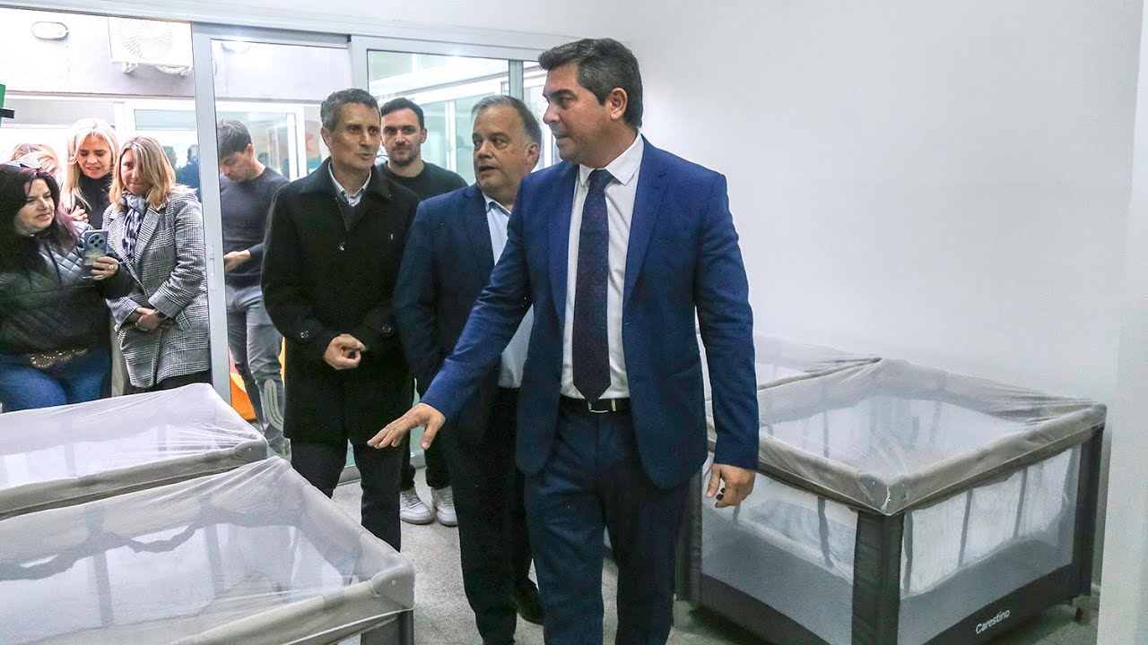 Orrego inauguró un nuevo CDI y reafirmó la prioridad de la primera infancia en su gestión