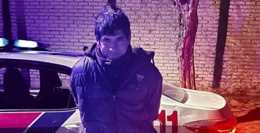 Caucete: logró abrir la puerta de un camión para robar, pero cayó poco después