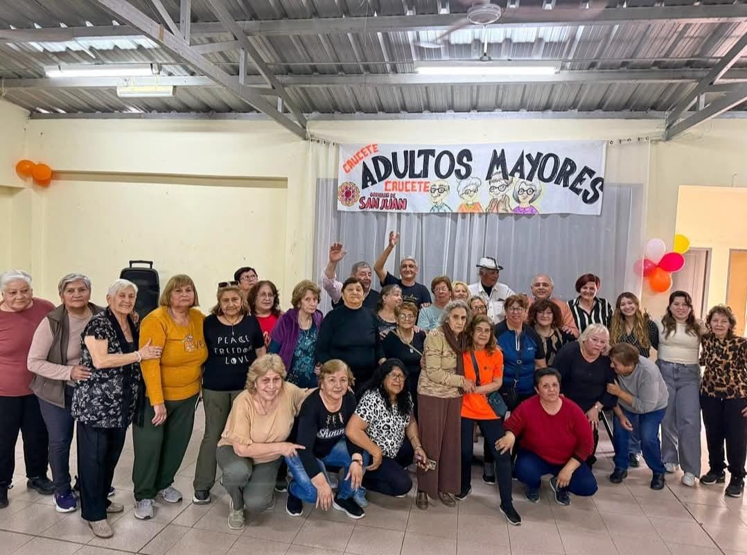 Caucete: se realizó una importante actividad para los adultos mayores