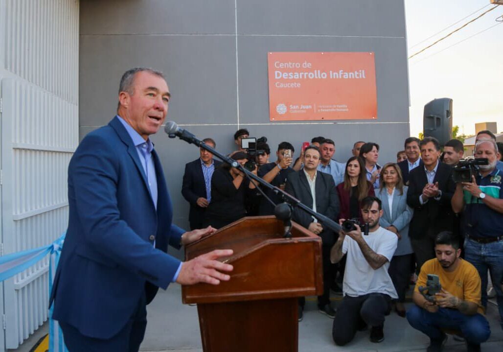 Con un nuevo Centro de Desarrollo Infantil en Caucete, San Juan reforzó el apoyo a la primera infancia