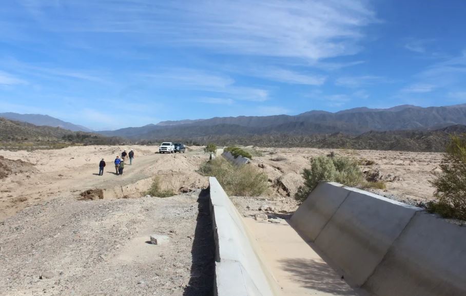 El gobierno provincial reactiva la obra del canal del Norte
