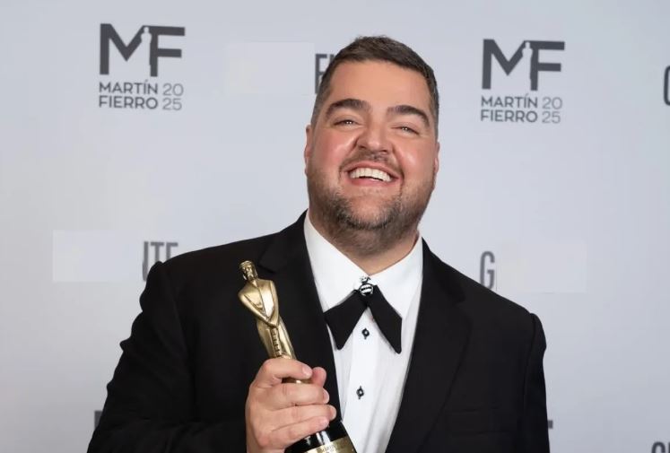 El sanjuanino Barassi ganó el Martín Fierro con ¡Ahora Caigo!