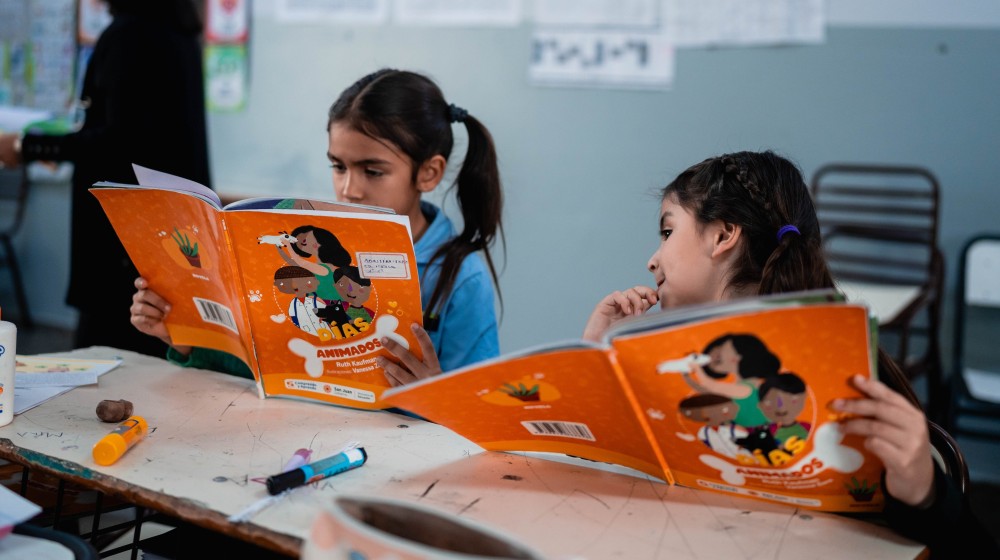 Educación entregó más de 50.000 libros a alumnos de primer a tercer grado