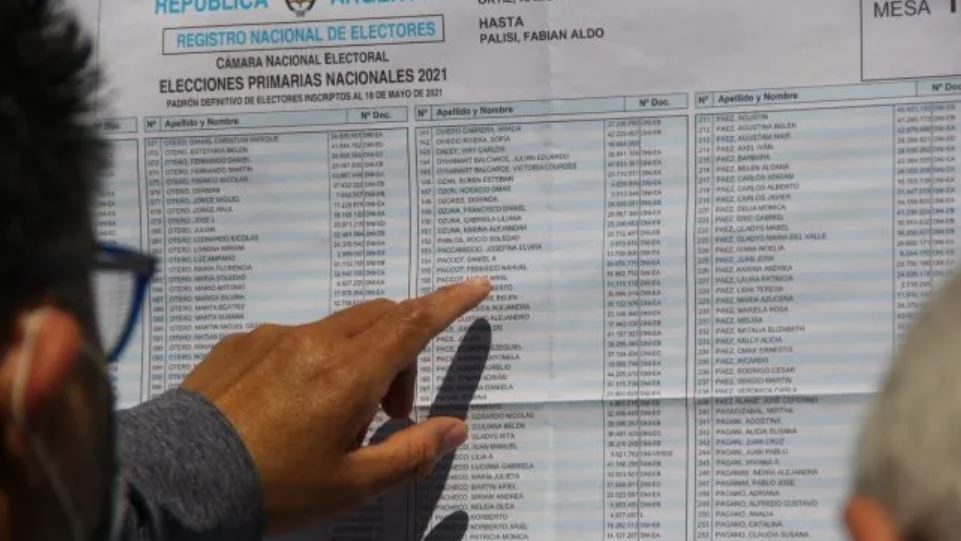 Ya podes consultar el padrón definitivo para las elecciones