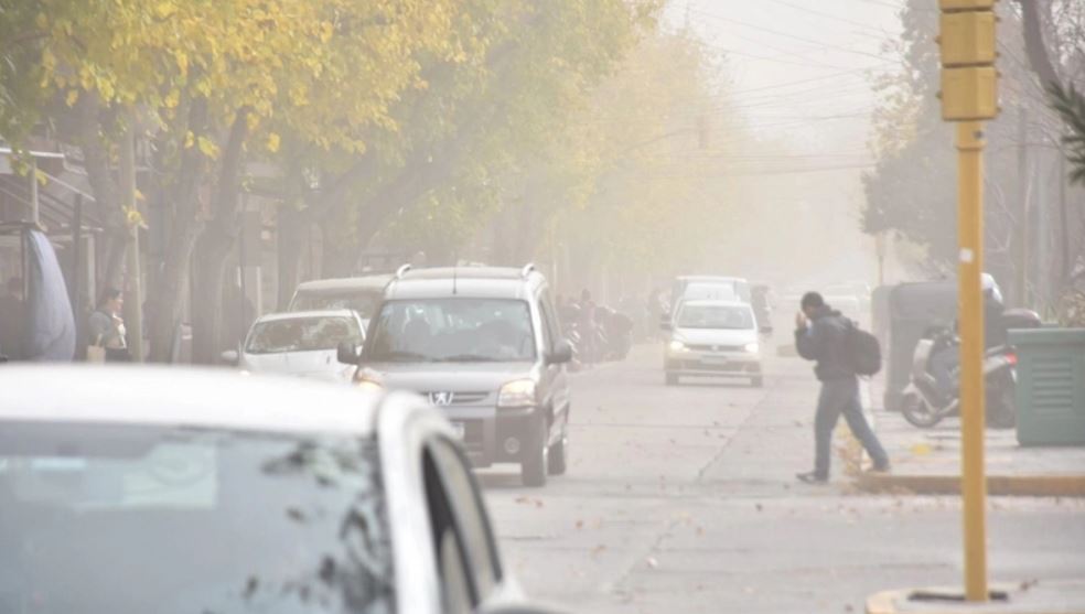 El Gran San Juan y varios departamentos serán afectados por viento intenso