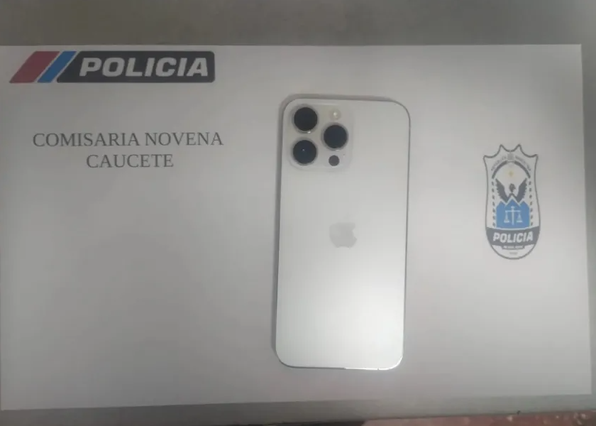 Caucete: un iPhone reveló la identidad del ladrón