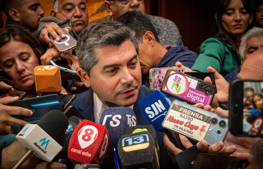 Orrego confirmó un proyecto para eliminar un impuesto y se refirió al escenario electoral