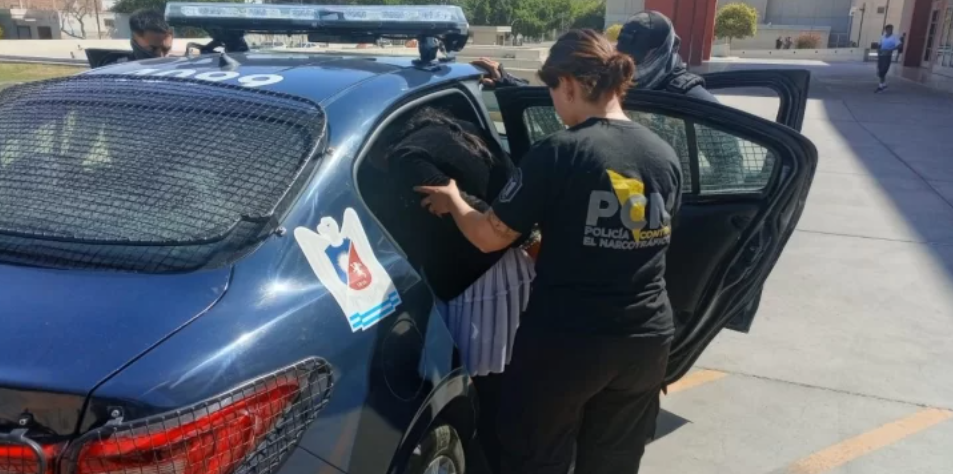 Desbaratan banda narco que operaba en Mendoza, San Juan y Bolivia con la detención de una mujer en Caucete