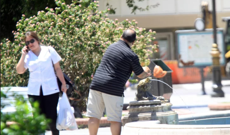 Sube la temperatura y se espera para hoy una máxima de 34°C