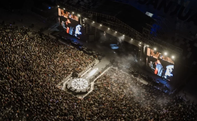Récord de asistencia en la tercera noche: 100 mil personas disfrutaron de Fiesta Nacional del Sol