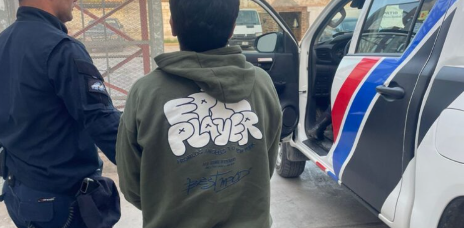Caucete: detienen a un joven por atacar a su expareja embarazada