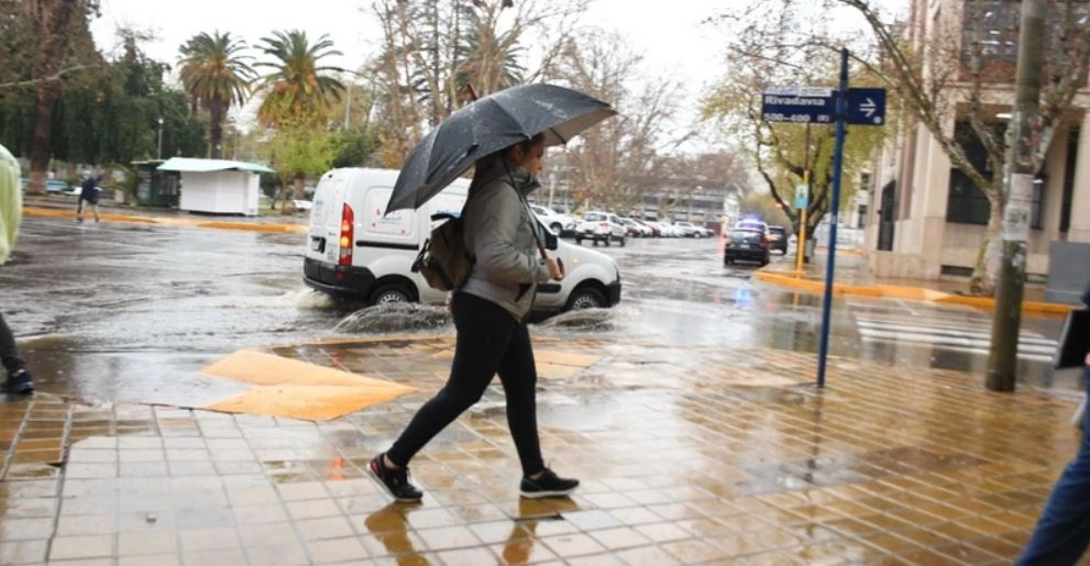 Se espera una jornada de lluvia en toda la provincia
