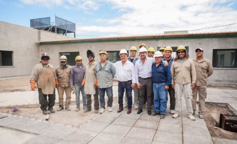 Avanza la obra del Centro Integrador Comunitario de La Bebida