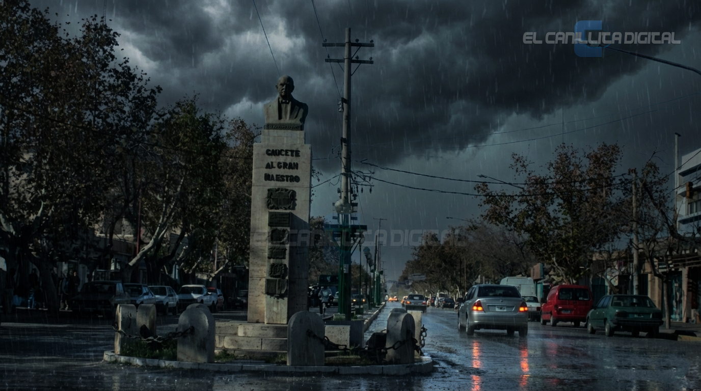 Caucete y tres departamentos más en alerta por lluvias