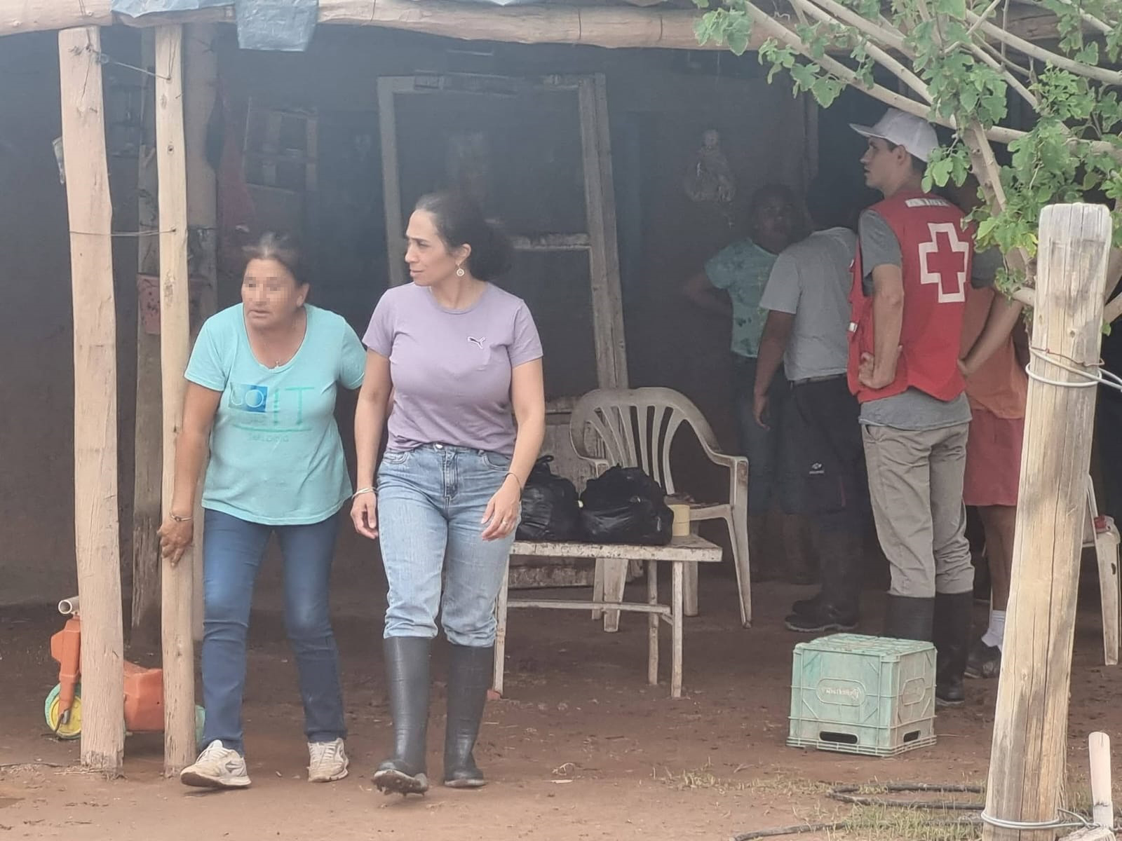 Vecinos de Bermejo y Marayes disconformes por el «operativo» de Rosas luego del temporal