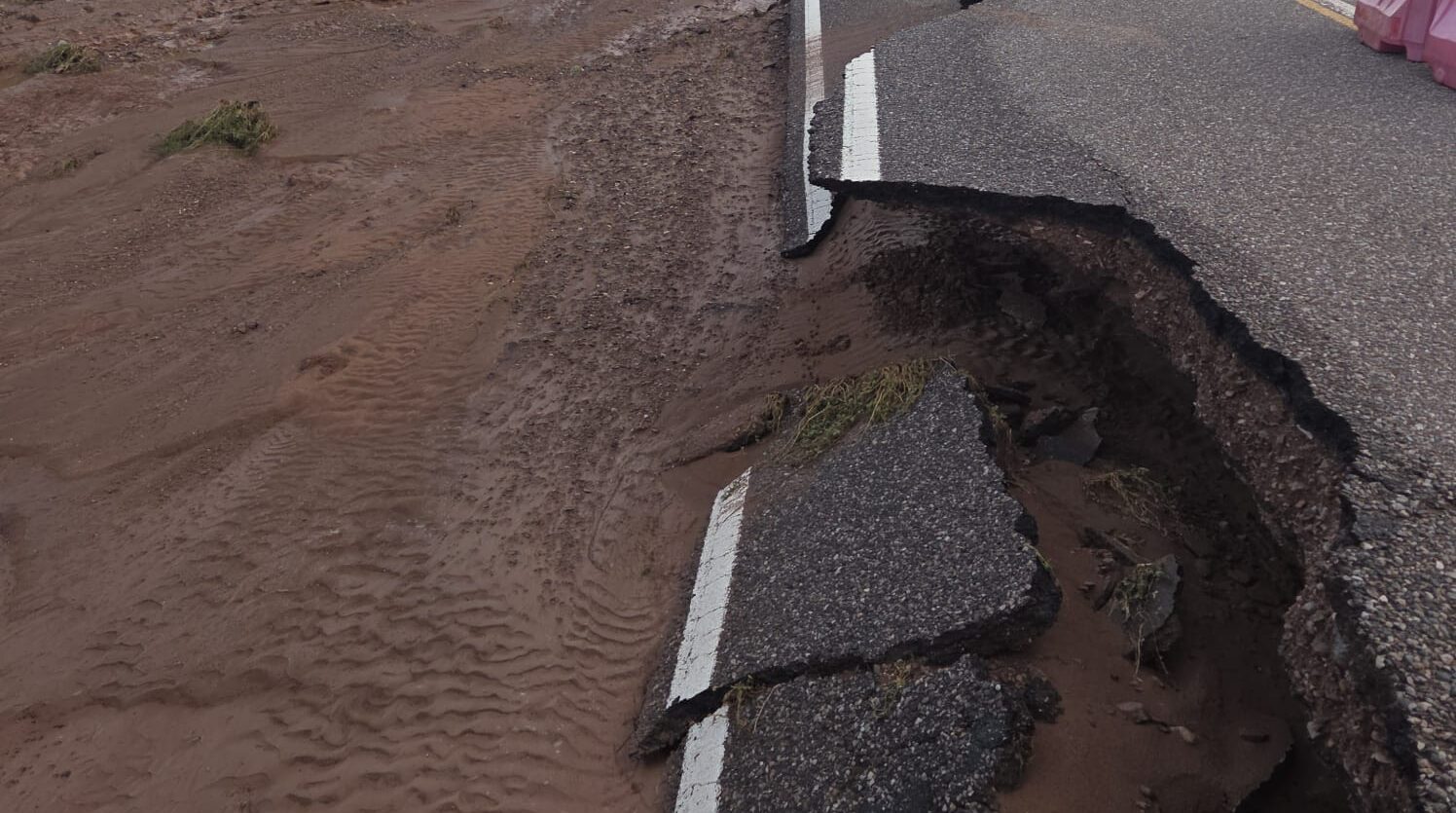 Sigue restringida la ruta entre Caucete y La Rioja